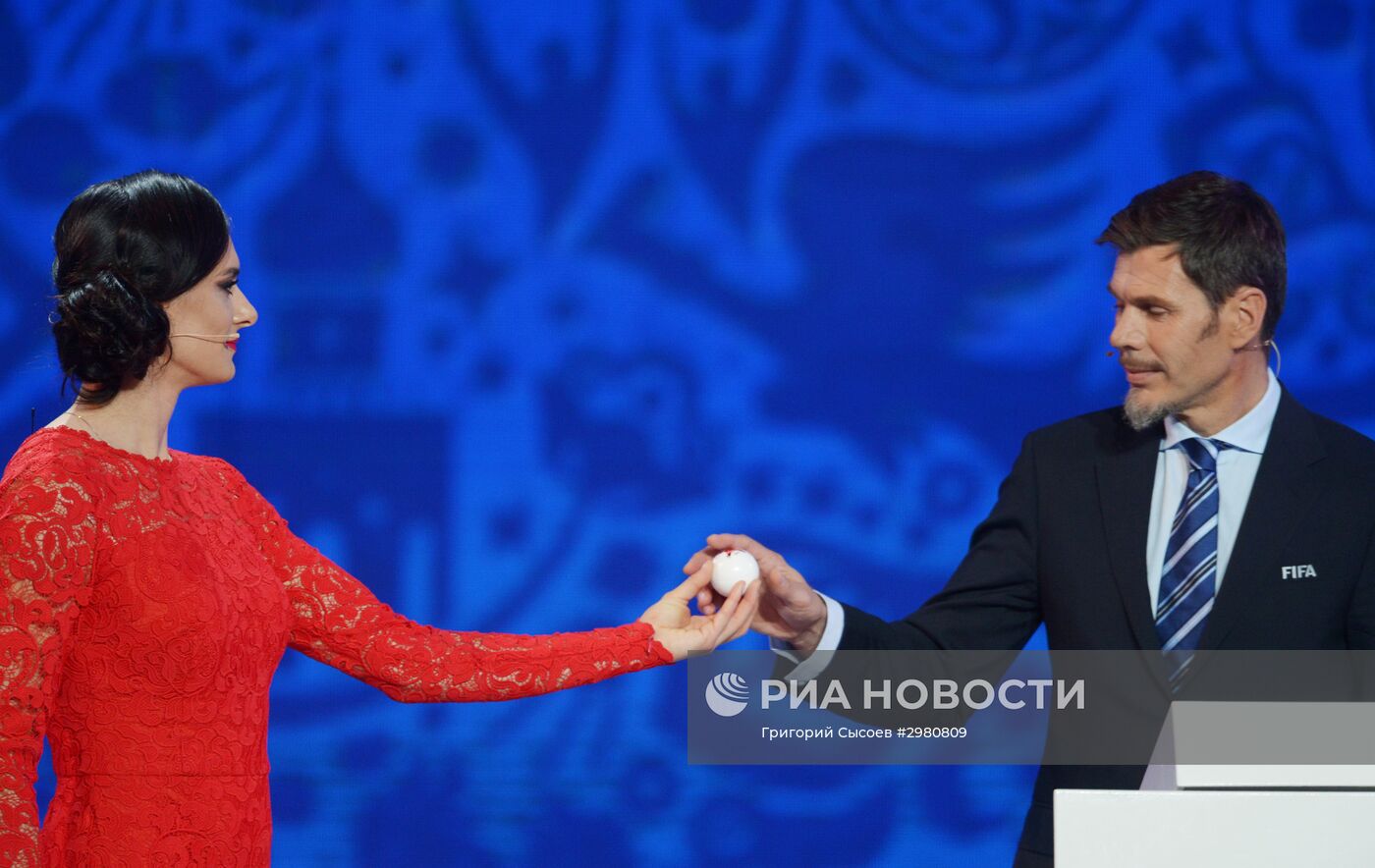 Официальная жеребьевка Кубка конфедераций