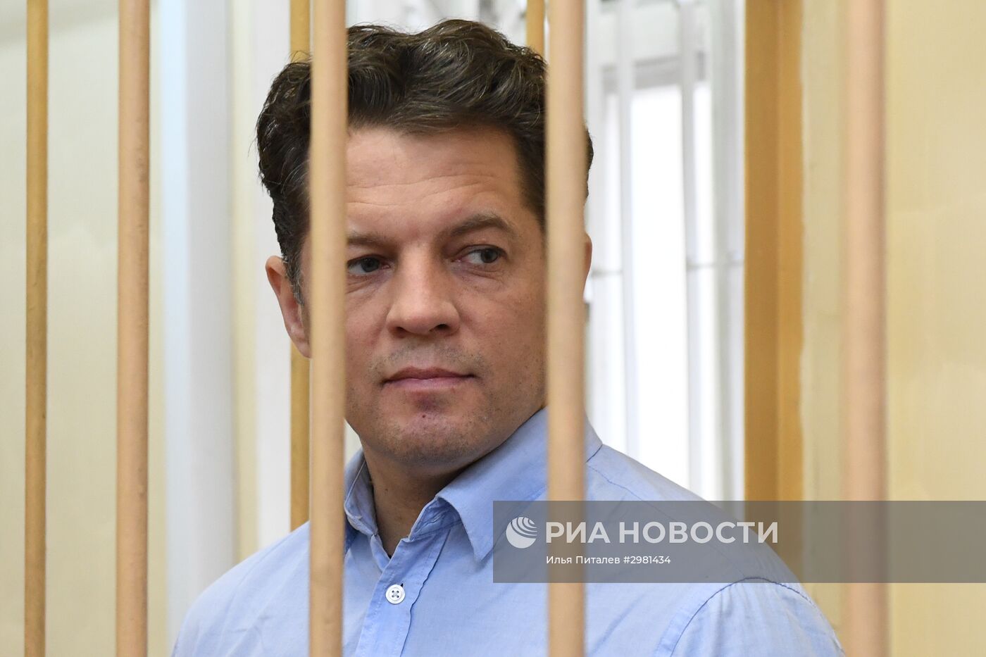 Заседание суда по делу украинского шпиона Романа Сущенко