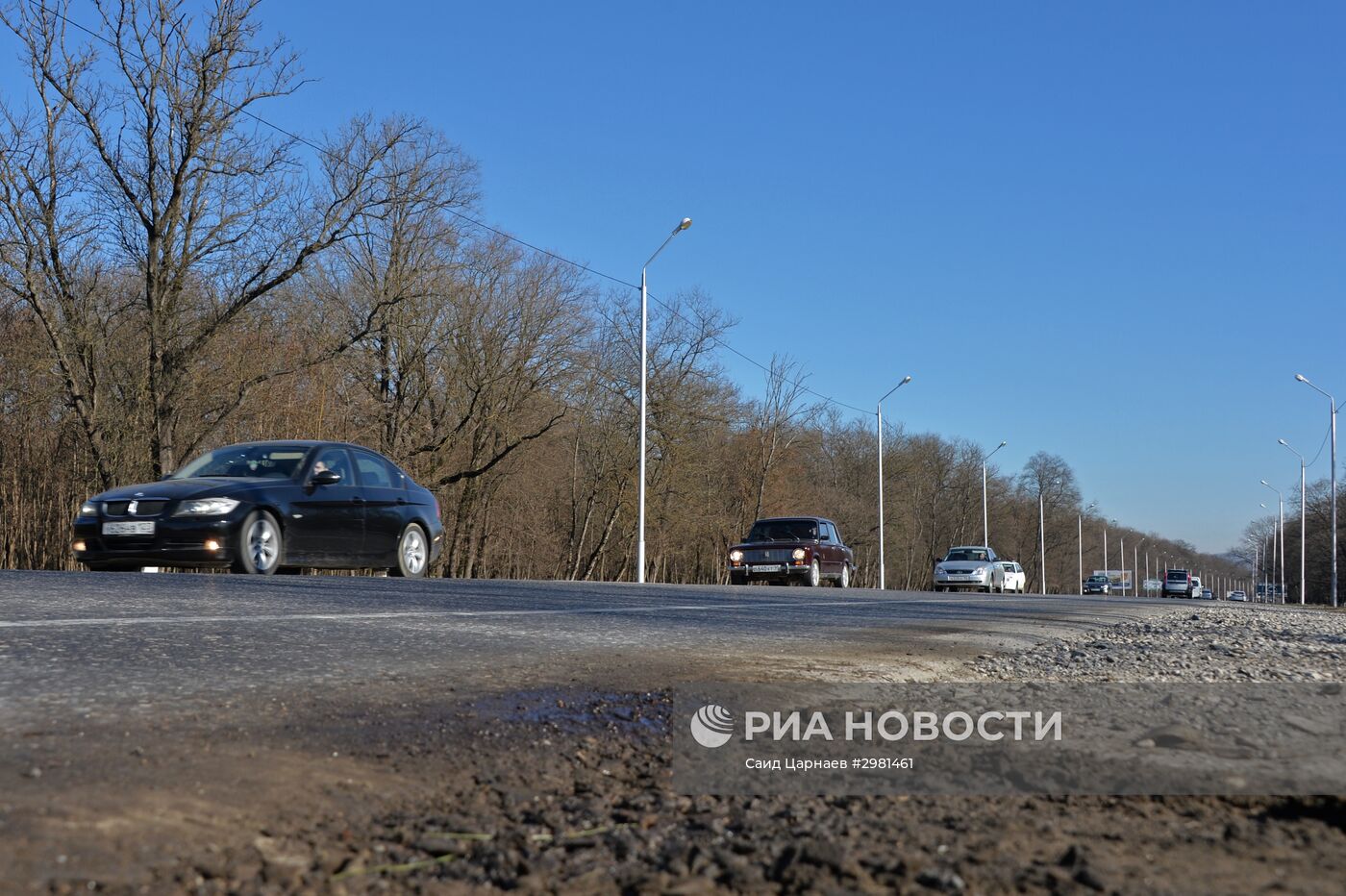 ДТП на федеральной трассе "Кавказ" в Чечне