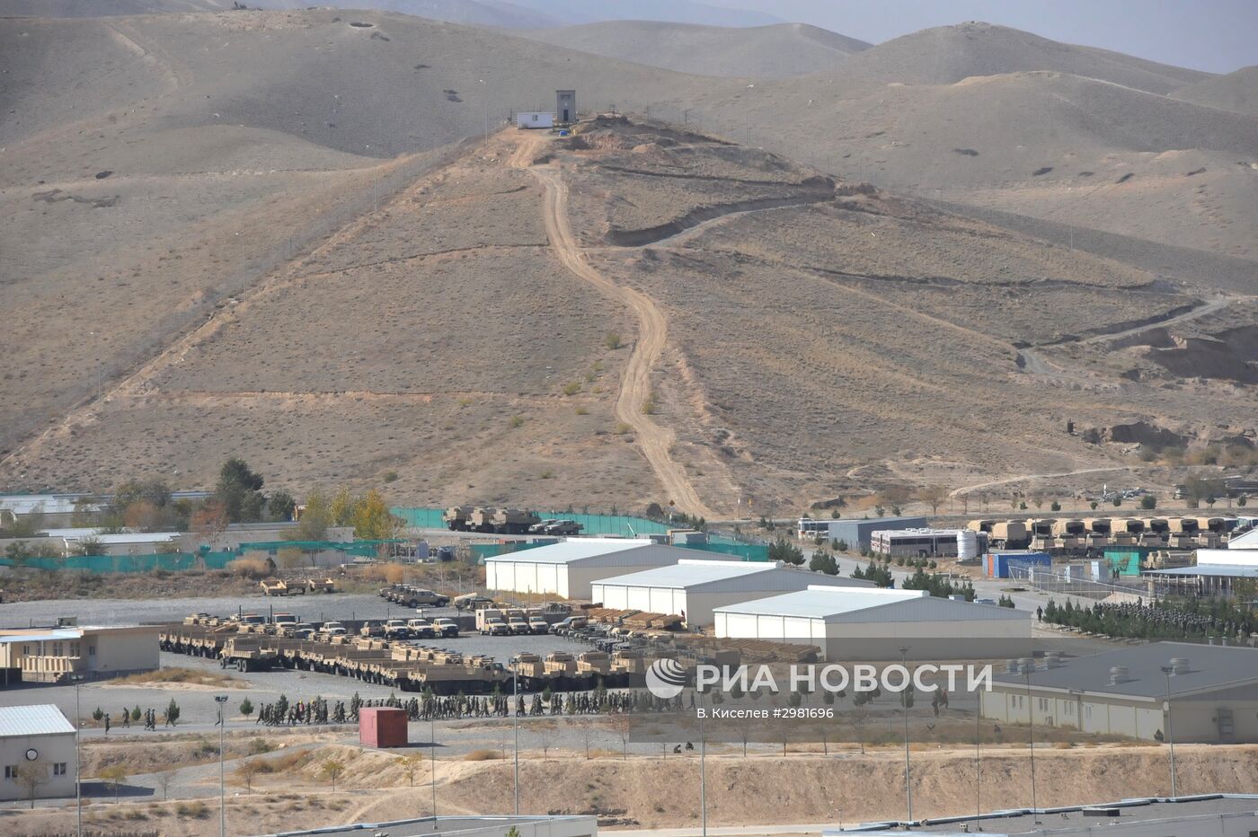 Военная база НАТО в Кабуле