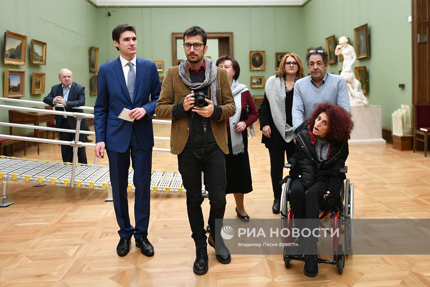 Летиция Ренис посетила Третьяковскую галерею
