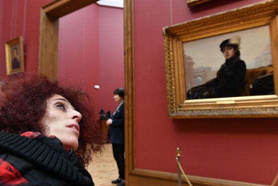 Летиция Ренис посетила Третьяковскую галерею