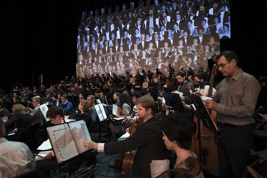 Юбилейный гала-концерт Госоркестра России и Госхора в Большом театре