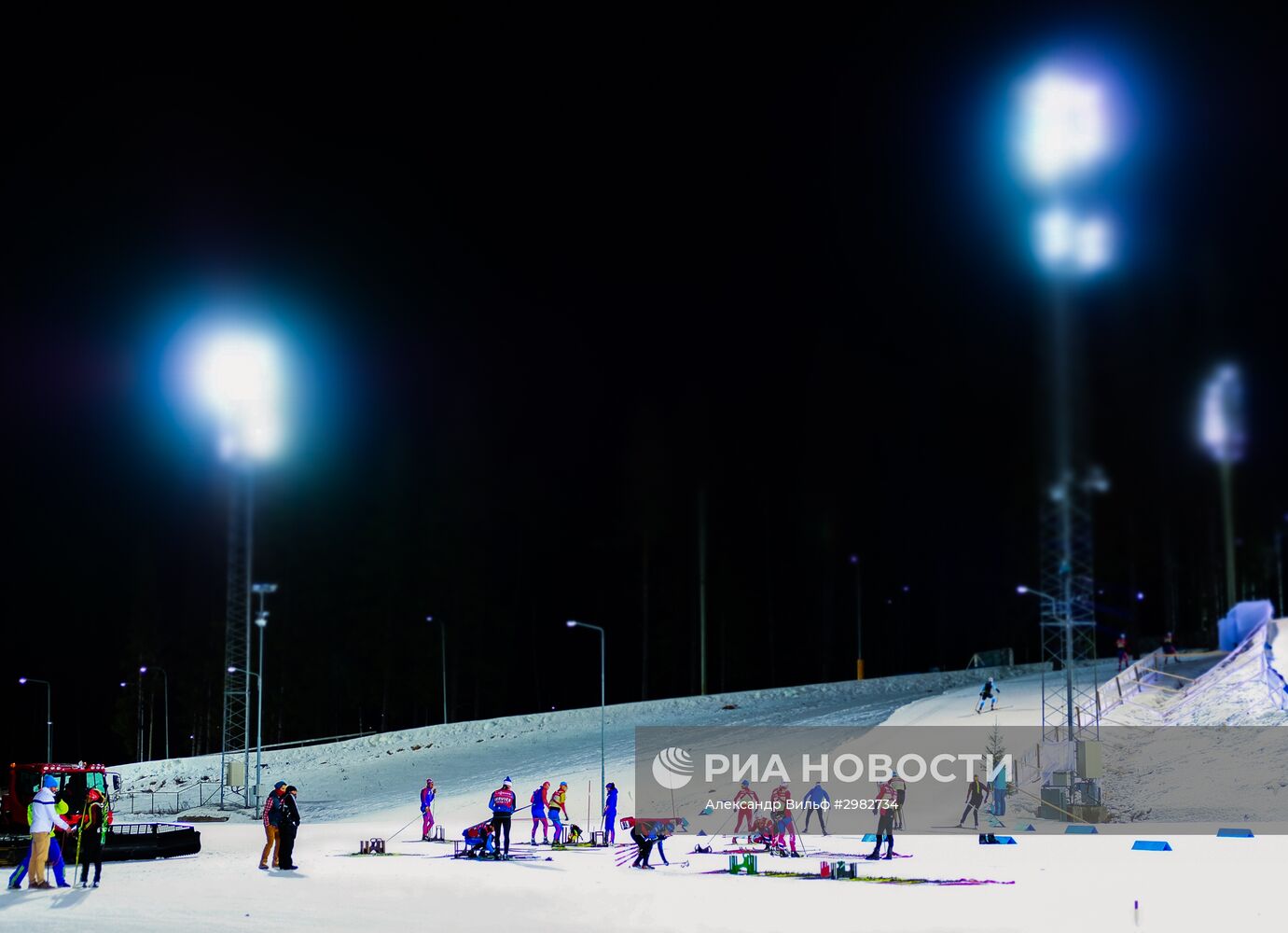 Биатлон. I этап Кубка мира. Тренировки