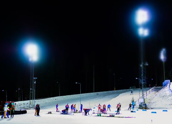 Биатлон. I этап Кубка мира. Тренировки