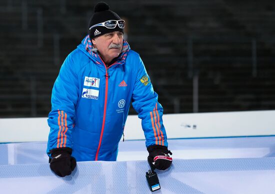 Биатлон. I этап Кубка мира. Тренировки