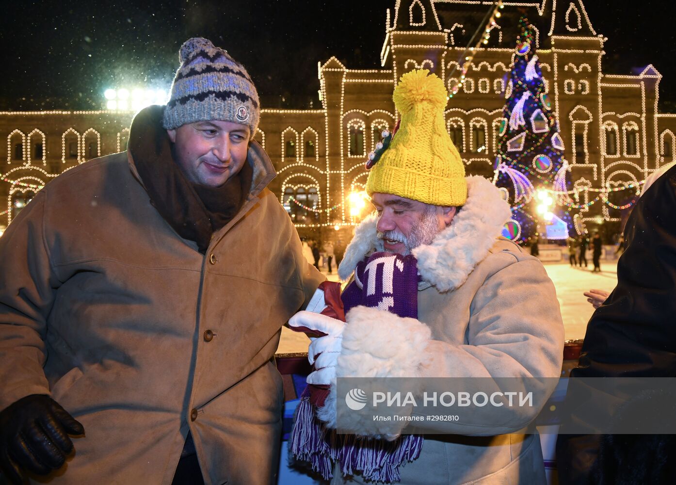 Открытие ГУМ-Катка на Красной площади