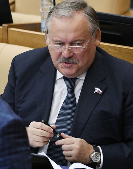 Пленарное заседание Госдумы РФ