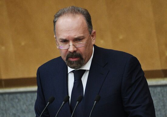 Пленарное заседание Госдумы РФ