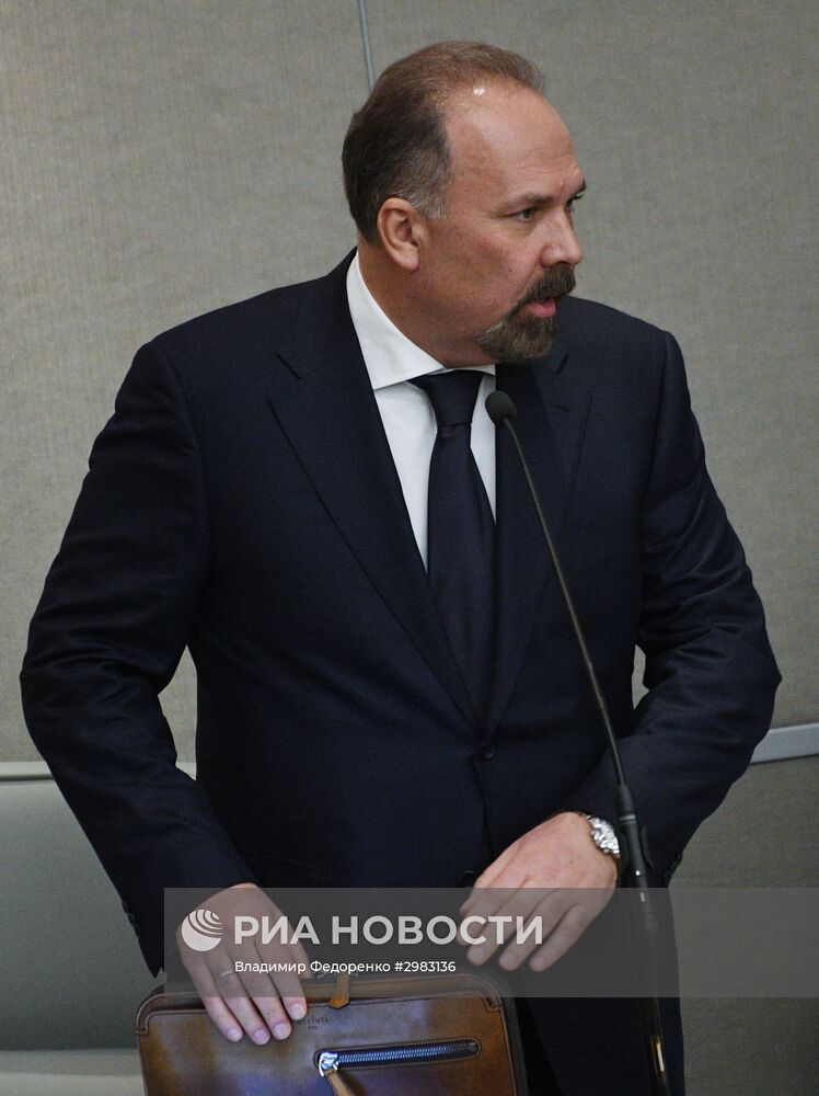 Пленарное заседание Госдумы РФ