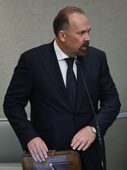 Пленарное заседание Госдумы РФ