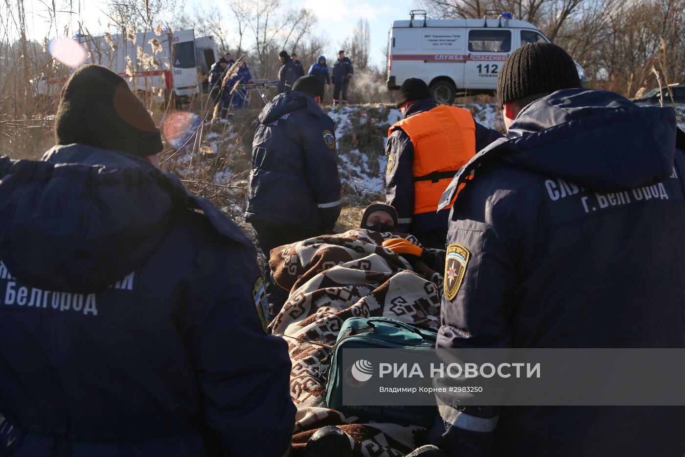 Учения МЧС в Белгородской области