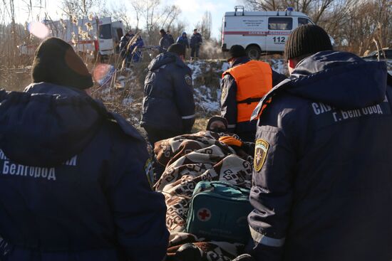 Учения МЧС в Белгородской области