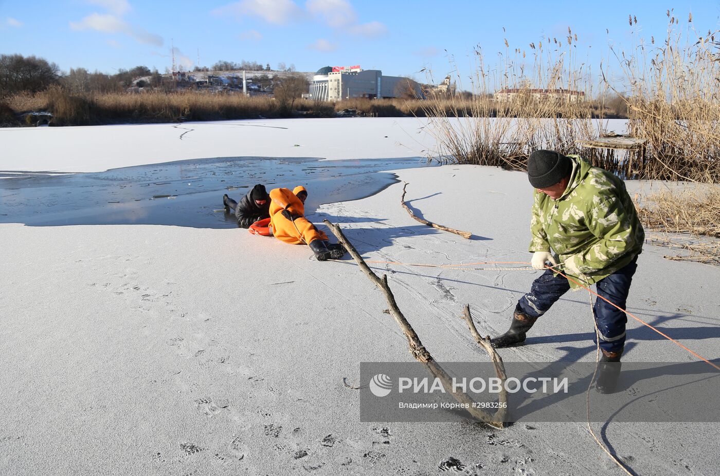 Учения МЧС в Белгородской области