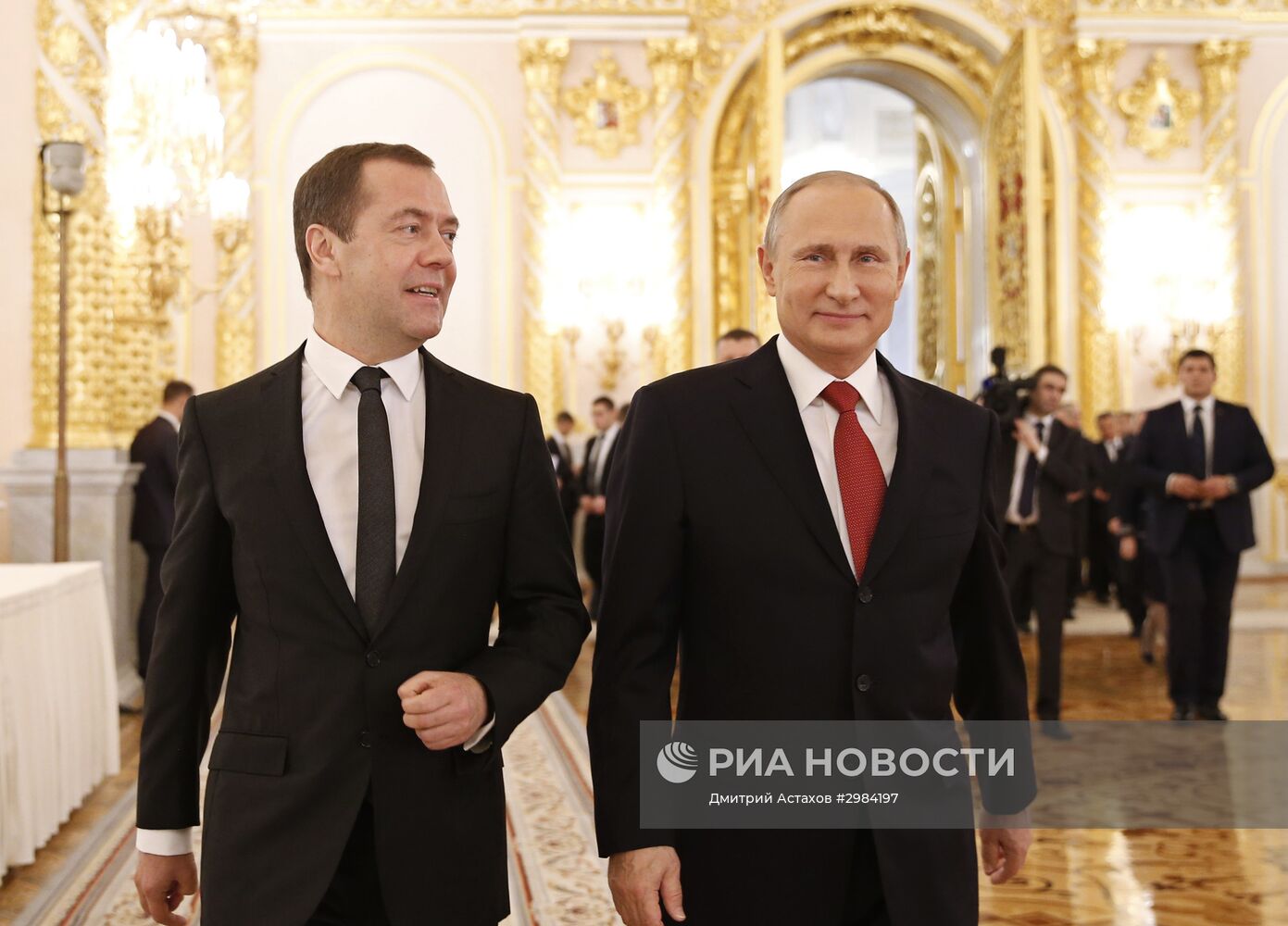 Ежегодное послание президента РФ В. Путина Федеральному Собранию