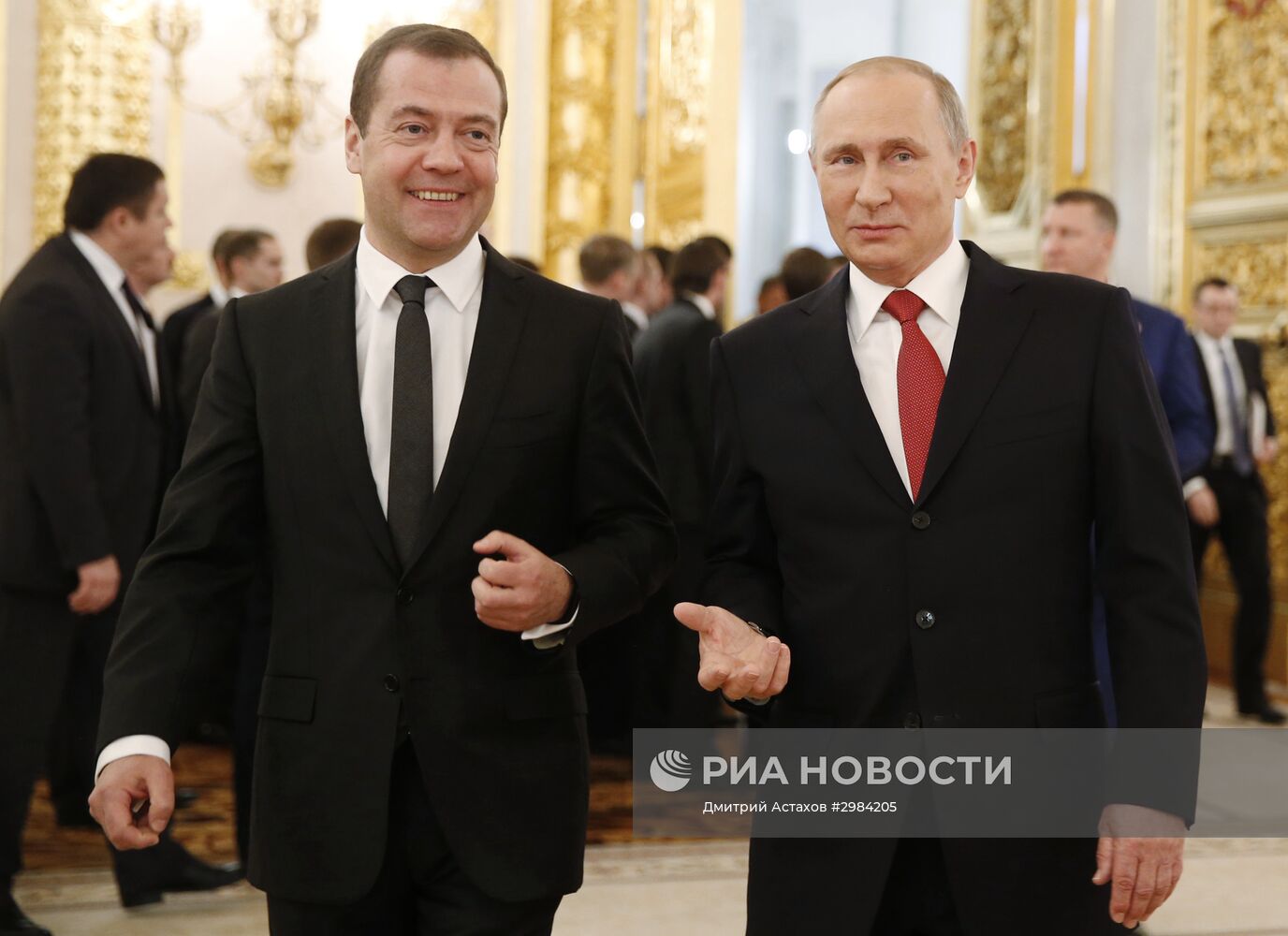 Ежегодное послание президента РФ В. Путина Федеральному Собранию