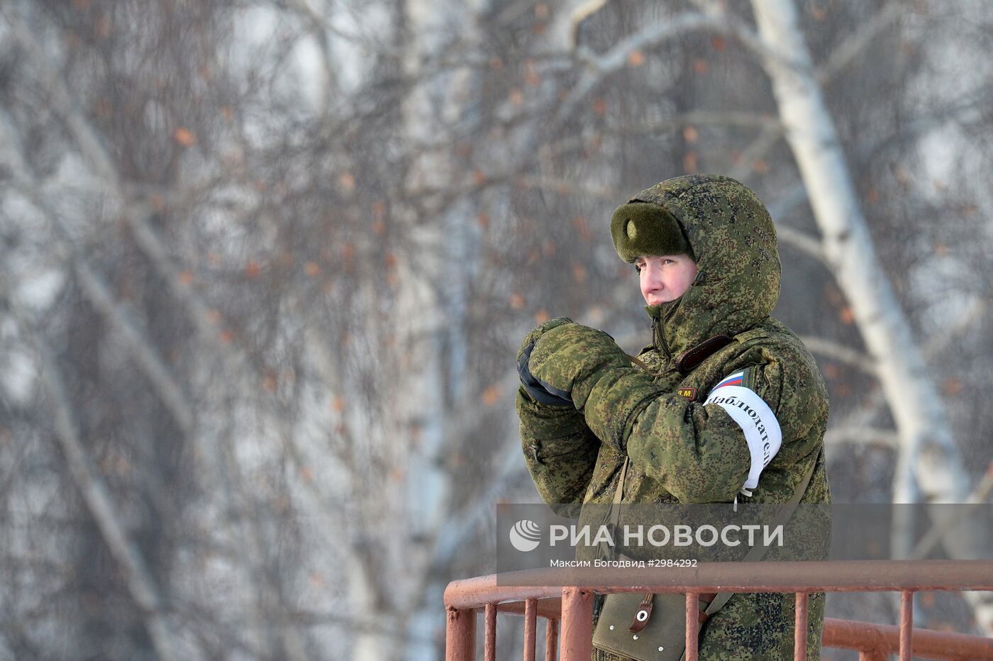 Учения курсантов Казанского военного командного училища
