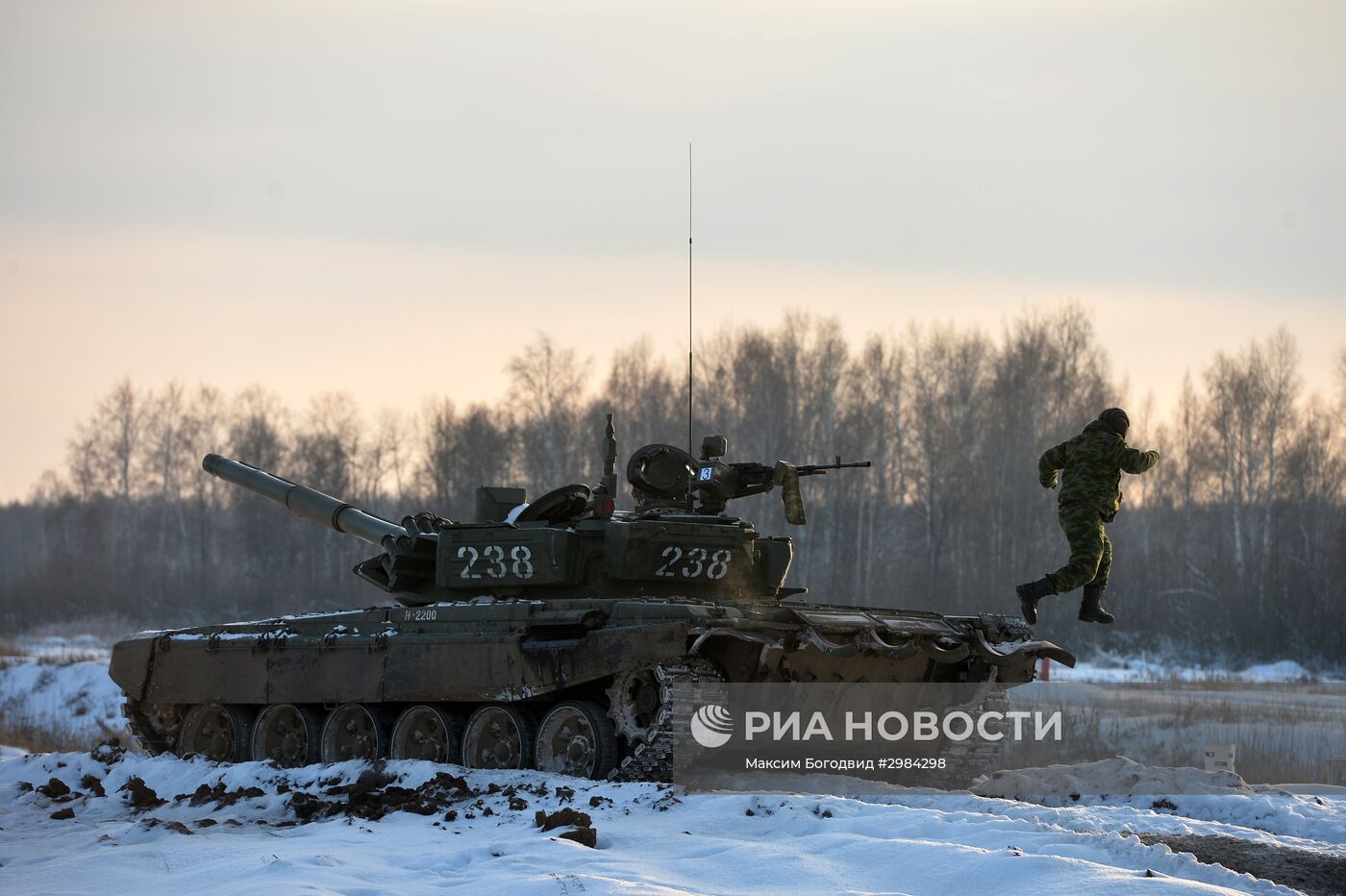 Учения курсантов Казанского военного командного училища