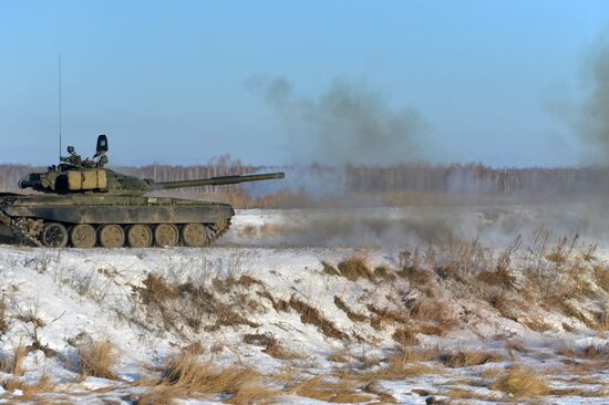 Воссозданная 90-я танковая дивизия ЦВО приступила к боевой учебе