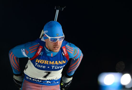 Биатлон. I этап Кубка мира. Мужчины. Индивидуальная гонка