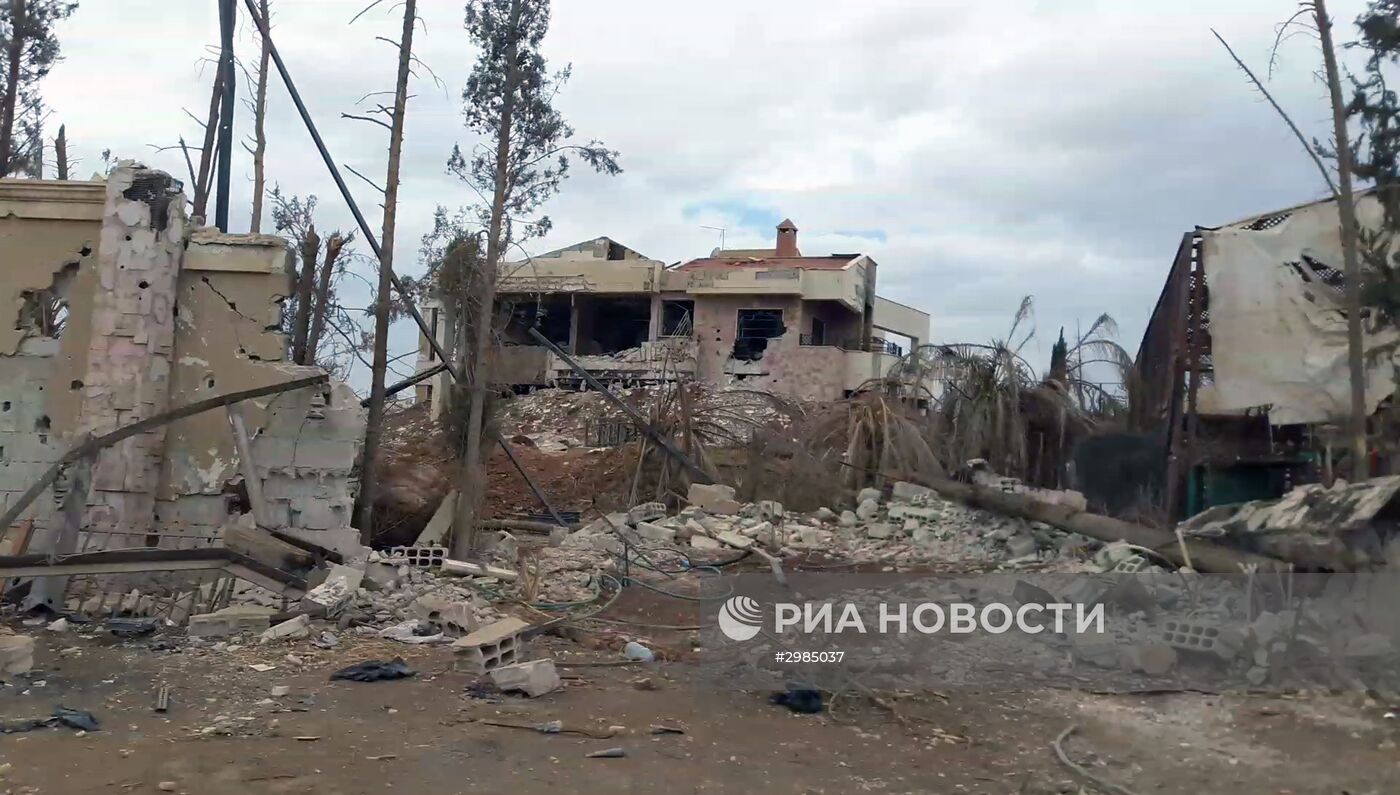 Город Хан аш-Ших перешел под полный контроль сирийских властей