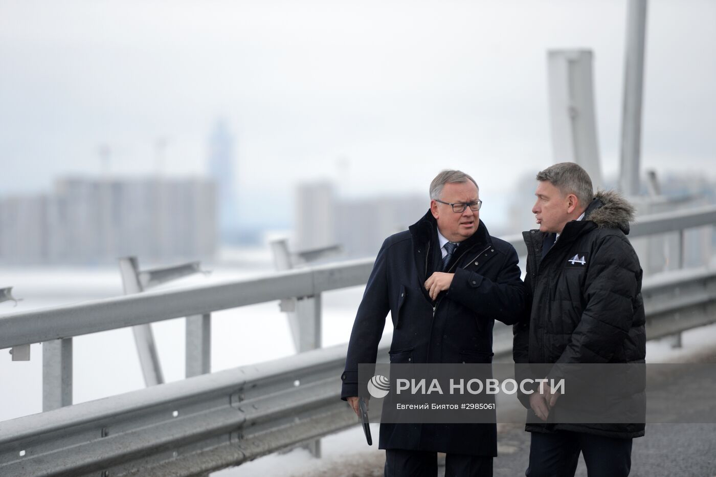 Рабочая поездка президента РФ В. Путина в Санкт-Петербург