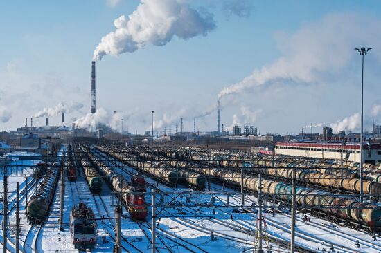 Западно-Сибирская железная дорога. 100-летие Транссибирской магистрали