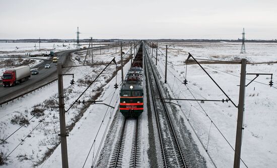 Западно-Сибирская железная дорога. 100-летие Транссибирской магистрали