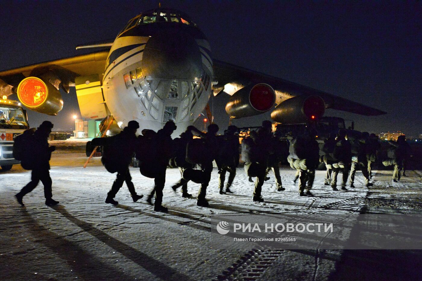 Отправка российских саперов в Сирию для разминирования Алеппо