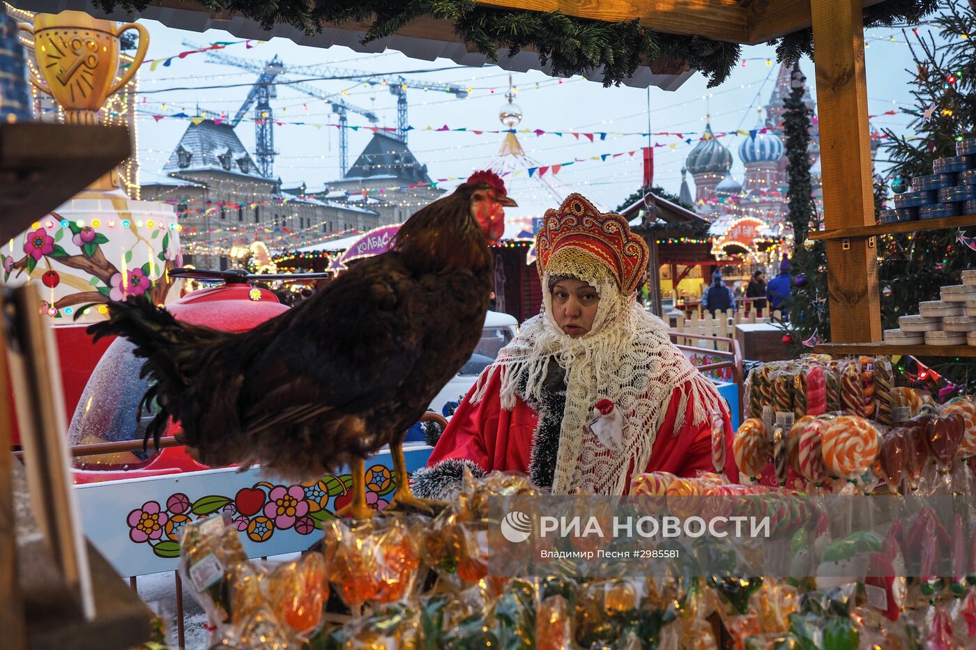 Предновогодняя Москва