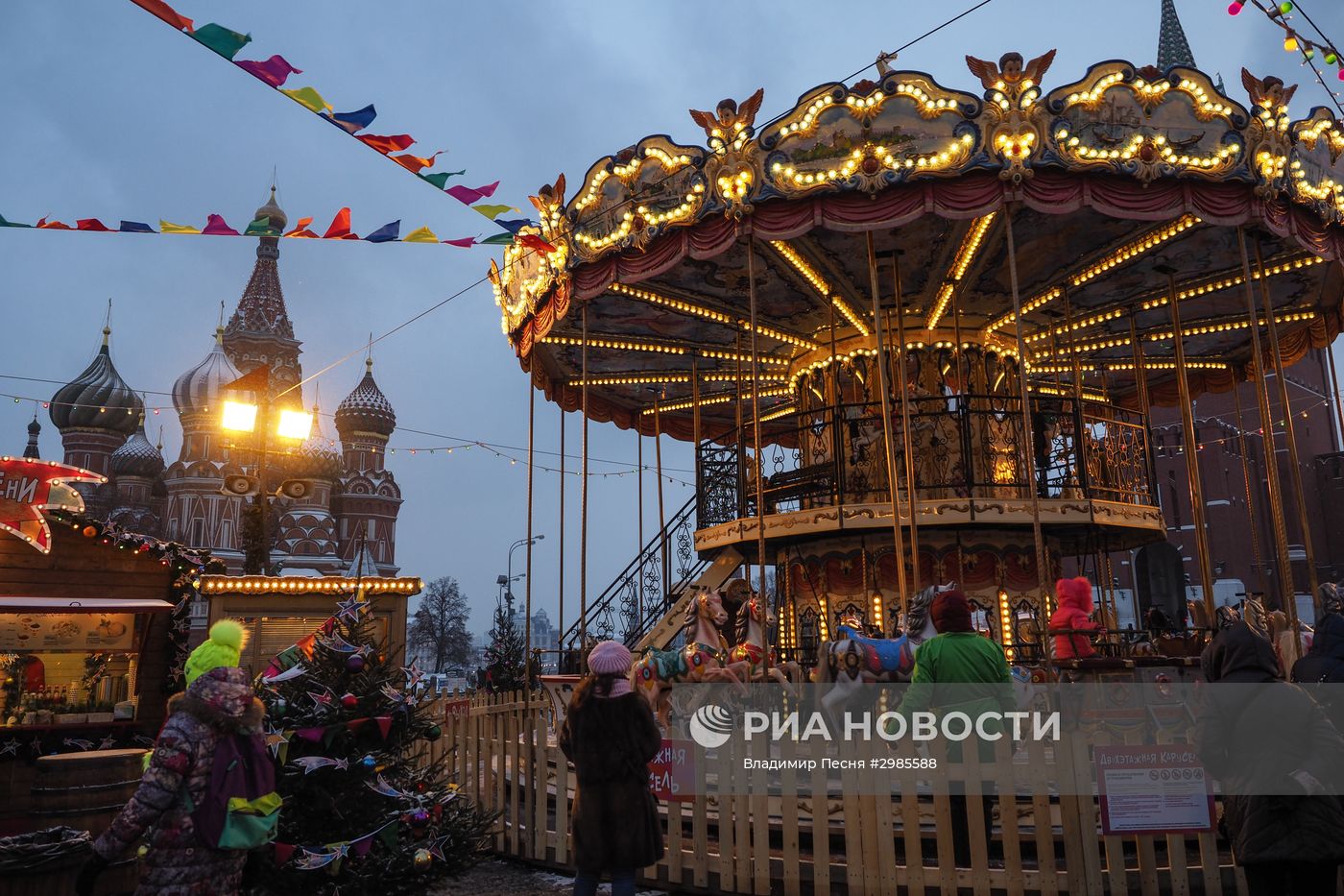 Предновогодняя Москва