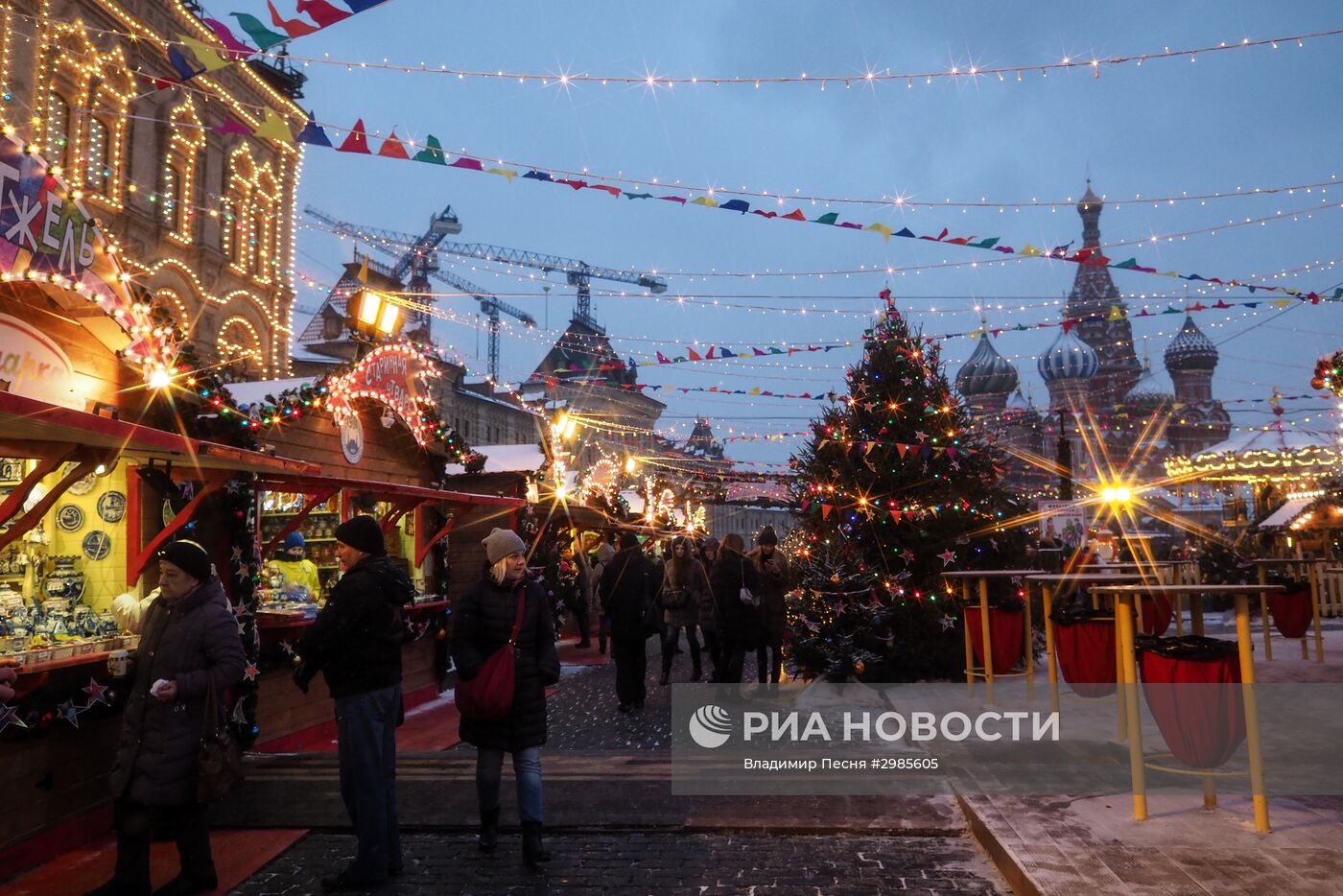 Предновогодняя Москва