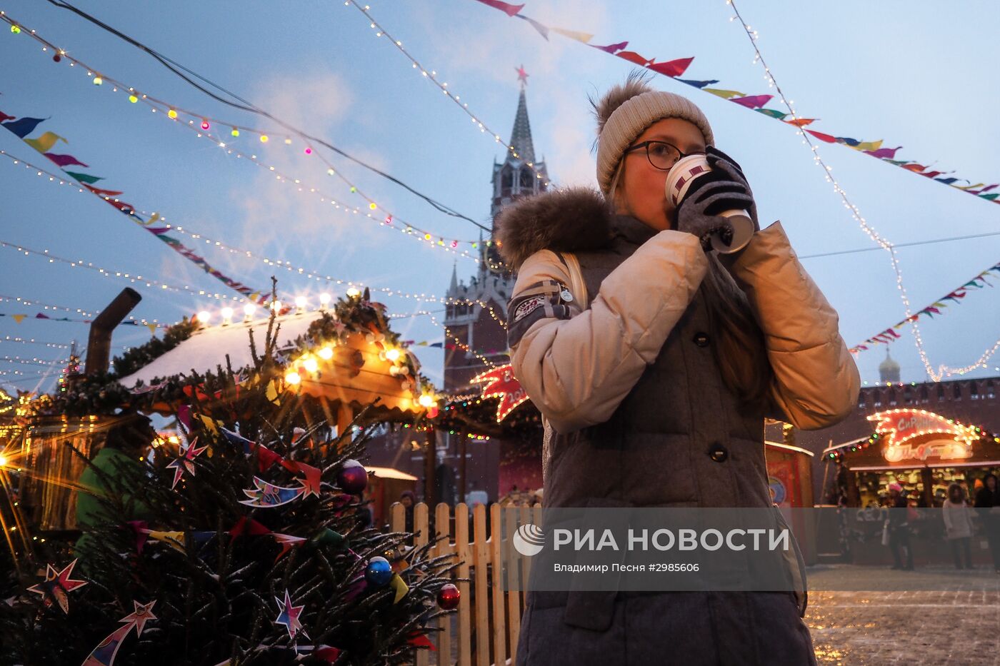 Предновогодняя Москва