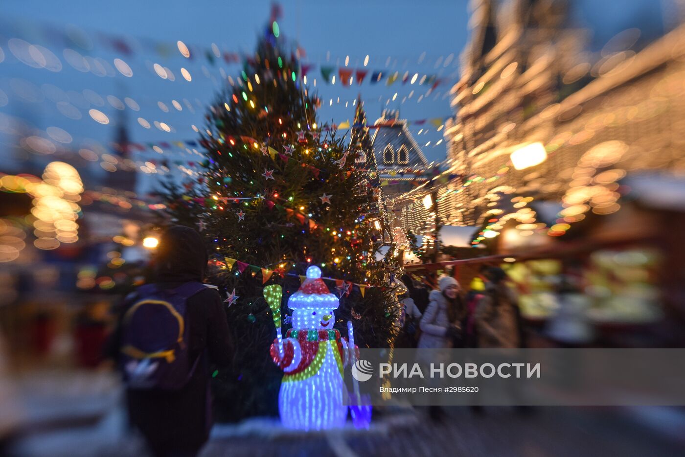 Предновогодняя Москва