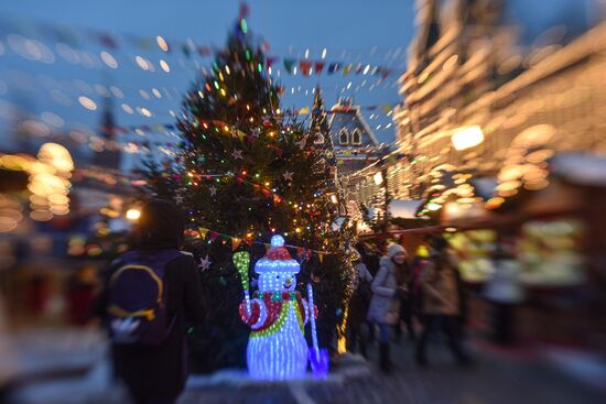 Предновогодняя Москва