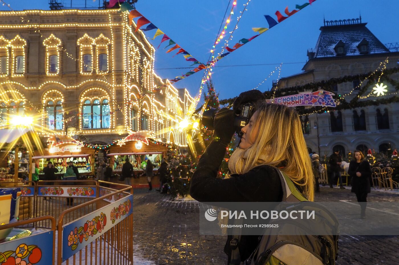 Предновогодняя Москва