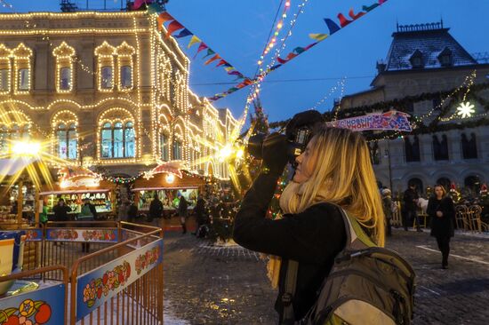 Предновогодняя Москва