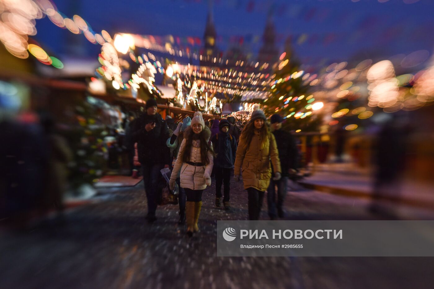 Предновогодняя Москва