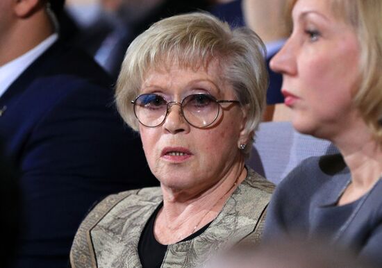 Рабочая поездка президента РФ В. Путина в Санкт-Петербург