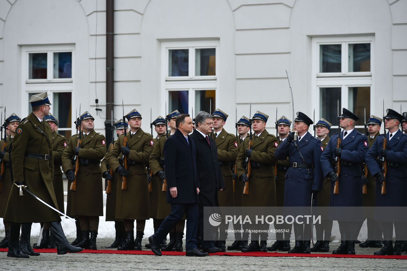 Визит президента Украины Петра Порошенко в Польшу