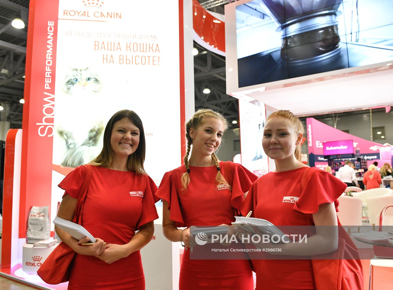 Выставка кошек "Гран-при Royal Canin" в Москве