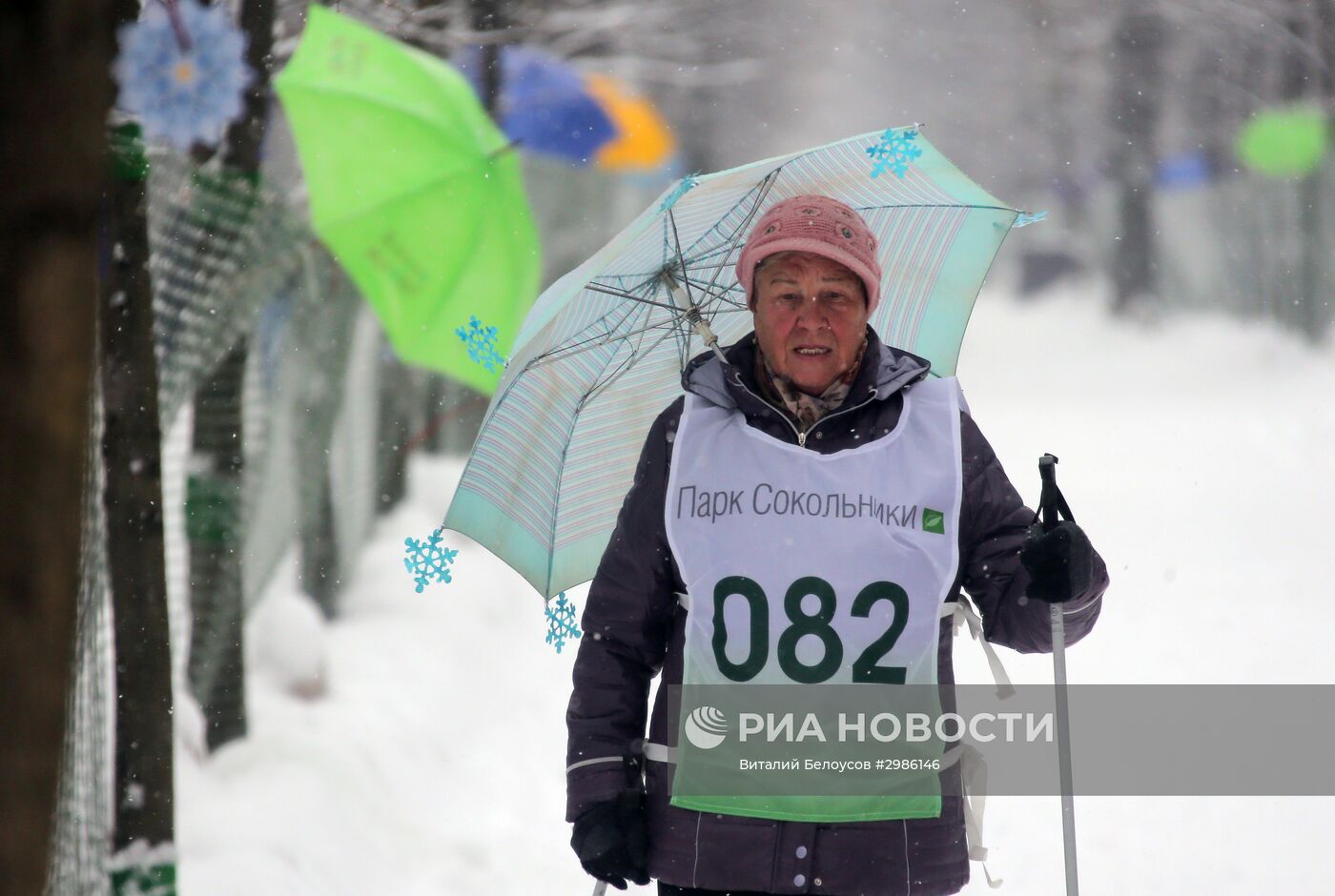 Лыжный фан-забег в Сокольниках