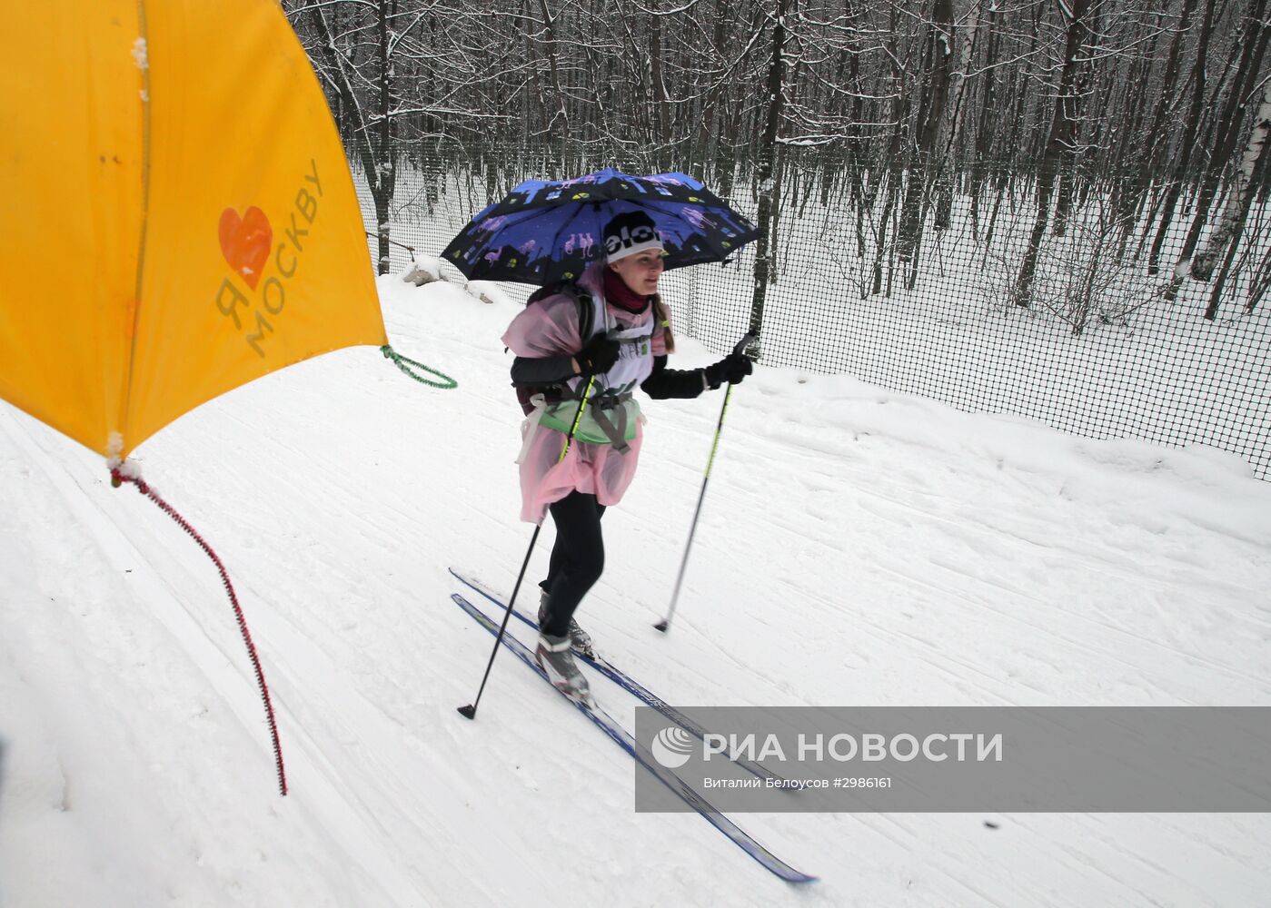 Лыжный фан-забег в Сокольниках