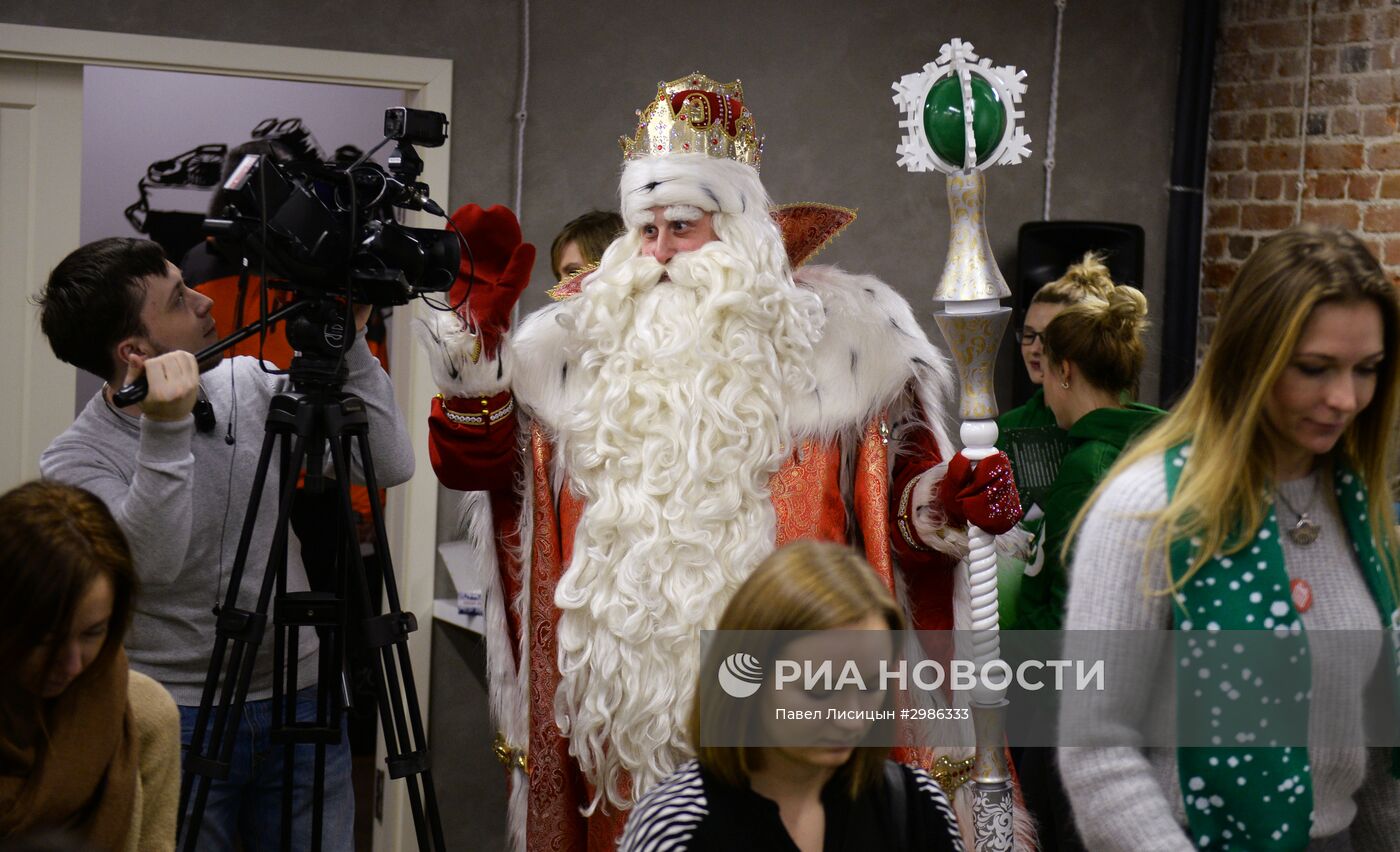 Дед Мороз из Великого Устюга посетил Екатеринбург