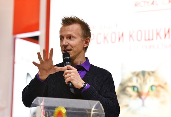 Выставка кошек "Гран-при Royal Canin" в Москве