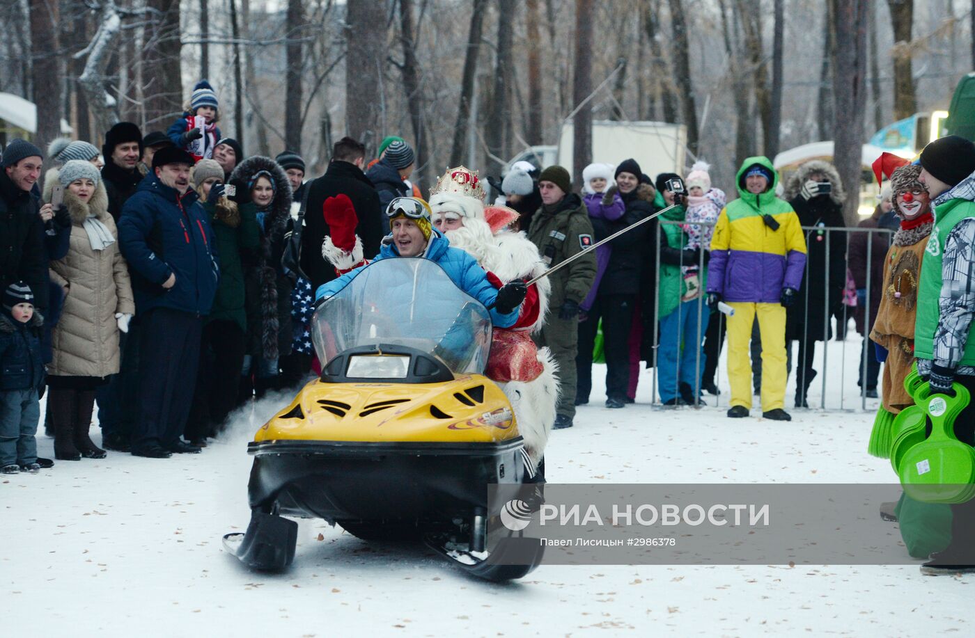 Дед Мороз из Великого Устюга посетил Екатеринбург