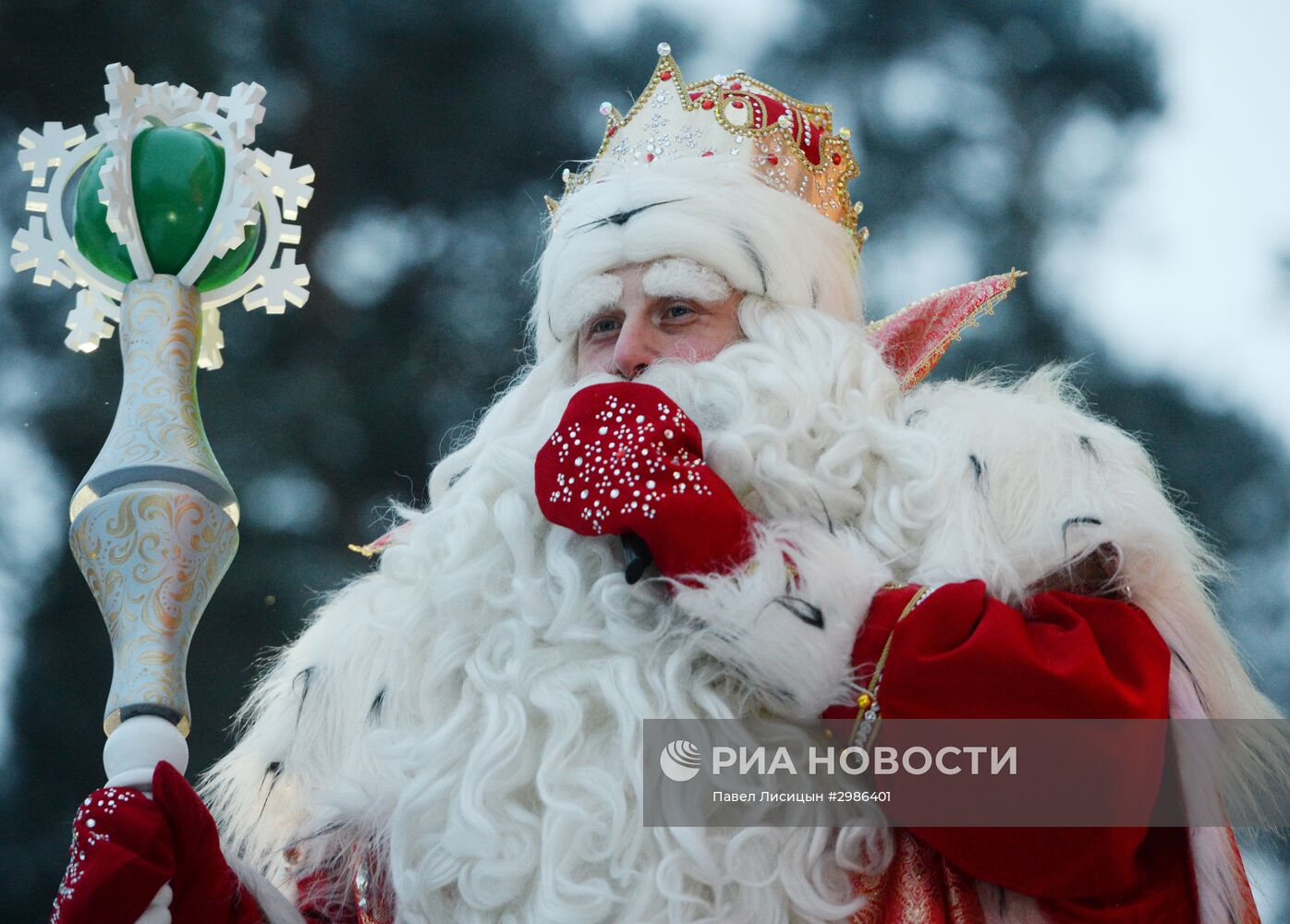 Дед Мороз из Великого Устюга посетил Екатеринбург