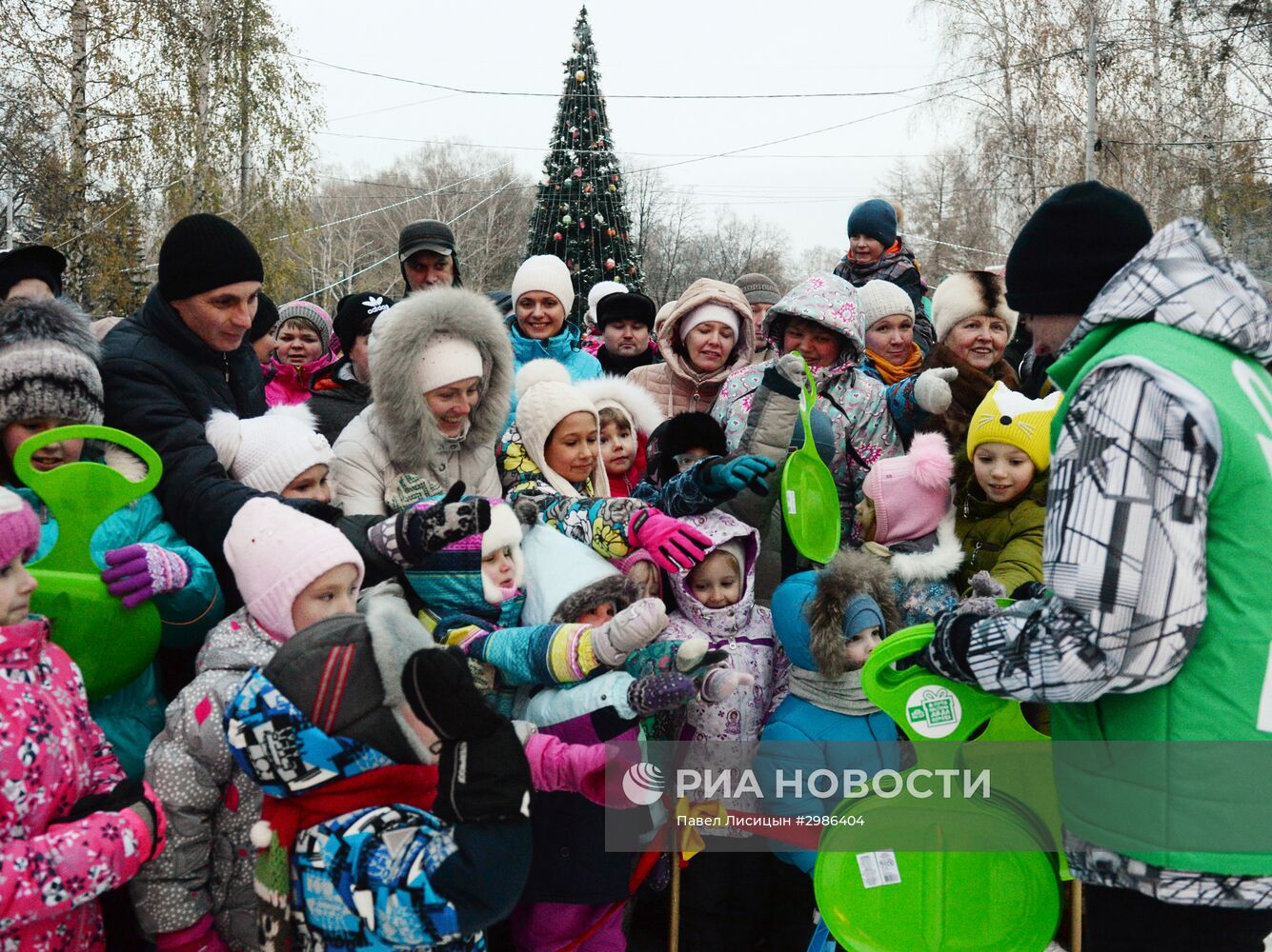 Дед Мороз из Великого Устюга посетил Екатеринбург