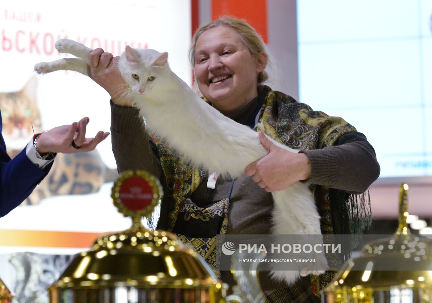 Выставка кошек "Гран-при Royal Canin" в Москве