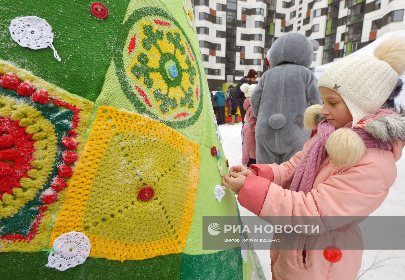 Мастер-класс по уличному вязанию в Минске